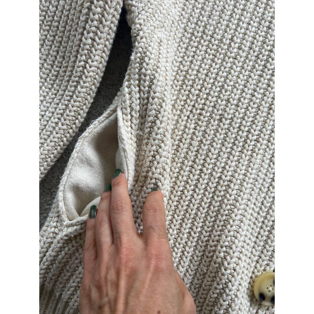 NWOT Free People “Swim Too Deep” Cardigan Birch Size XS - Picture 9 of 16